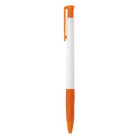 4001, plastic ball pen, orange