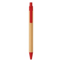 VITA BAMBOO, bamboo ball pen, red