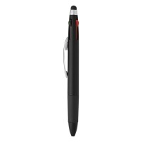 MULTIPEN, plastic "touch" ball pen, black