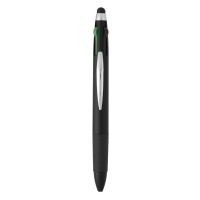 MULTIPEN, plastic "touch" ball pen, black
