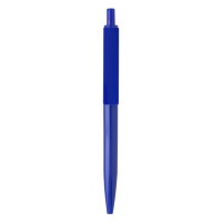 AMIGA CLIP, plastic ball pen, royal blue