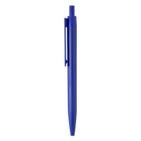 AMIGA CLIP, plastic ball pen, royal blue