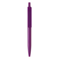 AMIGA CLIP, plastic ball pen, purple