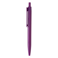 AMIGA CLIP, plastic ball pen, purple