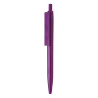 AMIGA CLIP, plastic ball pen, purple