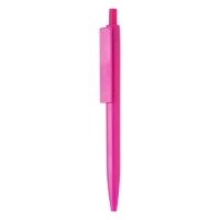 AMIGA CLIP, plastic ball pen, pink