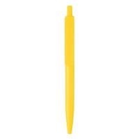 AMIGA CLIP, plastic ball pen, yellow