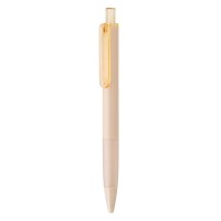 LITERA, plastic ball pen, beige