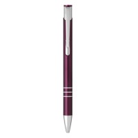 OGGI, metal ball pen, burgundy