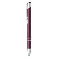 OGGI, metal ball pen, burgundy