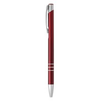 OGGI SLIM, metal ball pen, red