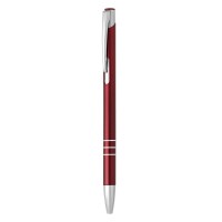 OGGI SLIM, metal ball pen, red