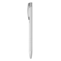 OGGI SLIM, metal ball pen, white