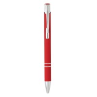 OGGI SOFT, metal ball pen, red