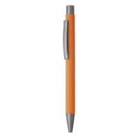 TITANIUM, metal ball pen, orange