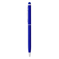 ALBERGO, metal "touch" ball pen, blue