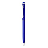 ALBERGO, metal "touch" ball pen, blue