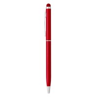 ALBERGO, metal "touch" ball pen, red