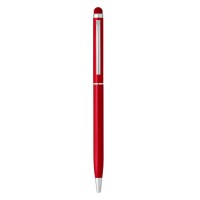 ALBERGO, metal "touch" ball pen, red