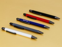 TITANIUM TOUCH, metal "touch" ball pen, blue