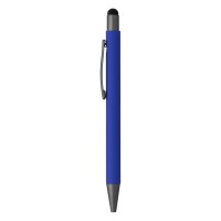 TITANIUM TOUCH, metal "touch" ball pen, royal blue