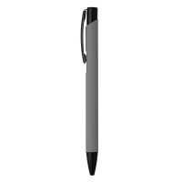 OGGI SOFT BLACK, metal ball pen, gray