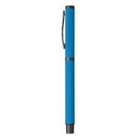TITANIUM R, metal roller pen, azure