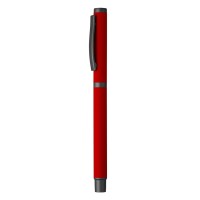TITANIUM R, metal roller pen, red
