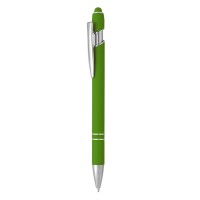 ARMADA SOFT, metal "touch" ball pen, kiwi