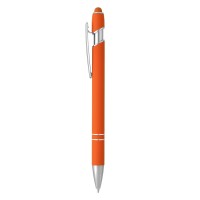 ARMADA SOFT, metal "touch" ball pen, orange