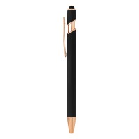 ARMADA GOLD, metal "touch" ball pen, black