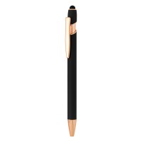 ARMADA GOLD, metal "touch" ball pen, black