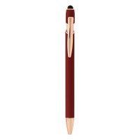 ARMADA GOLD, metal "touch" ball pen, burgundy