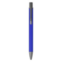 OGGI SOFT GRAY, metal ball pen, royal blue