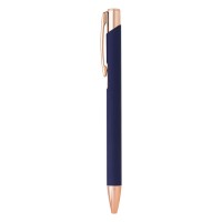 OGGI ROSE GOLD, metal ball pen, blue