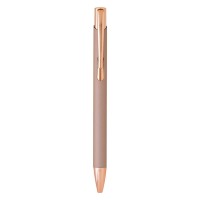 OGGI ROSE GOLD, metal ball pen, gold rose