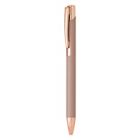 OGGI ROSE GOLD, metal ball pen, gold rose