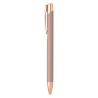 OGGI ROSE GOLD, metal ball pen, gold rose