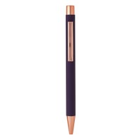 TITANIUM ROSE GOLD, metal ball pen, purple