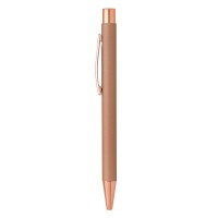 TITANIUM ROSE GOLD, metal ball pen, gold rose