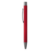 TITANIUM GUN, metal ball pen, red