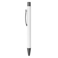 TITANIUM GUN, metal ball pen, white