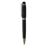 NEPTUN, regent metal ball pen and roller pen set, black