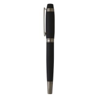 NEPTUN, regent metal ball pen and roller pen set, black