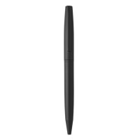 ZETA, metal ball pen with paper sleeve, black