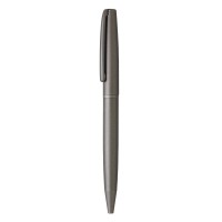 ZETA, metal ball pen with paper sleeve, dark gray