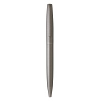 ZETA, metal ball pen with paper sleeve, dark gray