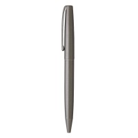 ZETA, metal ball pen with paper sleeve, dark gray