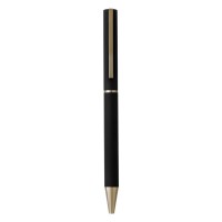 VEGA, metal ball pen with paper sleeve, black