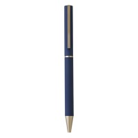VEGA, metal ball pen with paper sleeve, blue